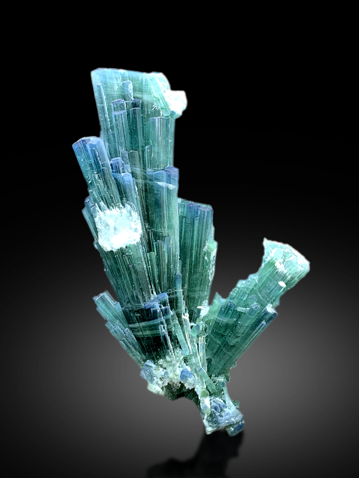 Natural Indicolite Blue Tourmaline Cluster from Afghanistan - 38 gram