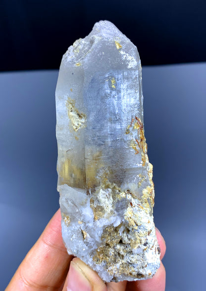 Rare Sagenite Rutile on Quartz from Skardu Pakistan - 152 gram