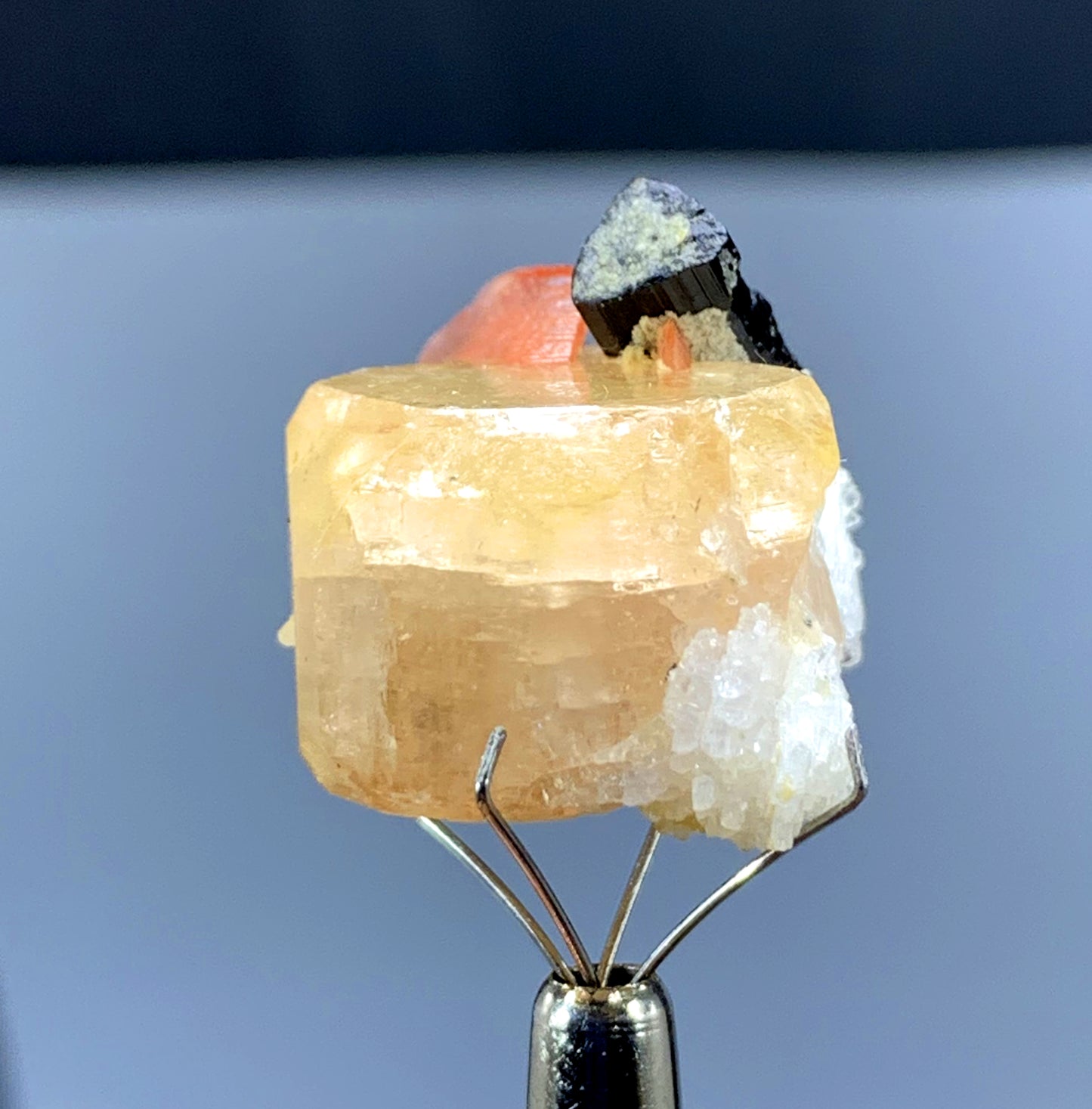 Rhodochrosite Apatite and Tourmaline from Skardu Pakistan - 48.65 carats