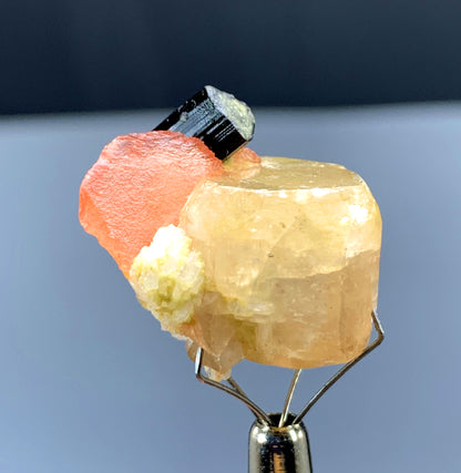 Rhodochrosite Apatite and Tourmaline from Skardu Pakistan - 48.65 carats