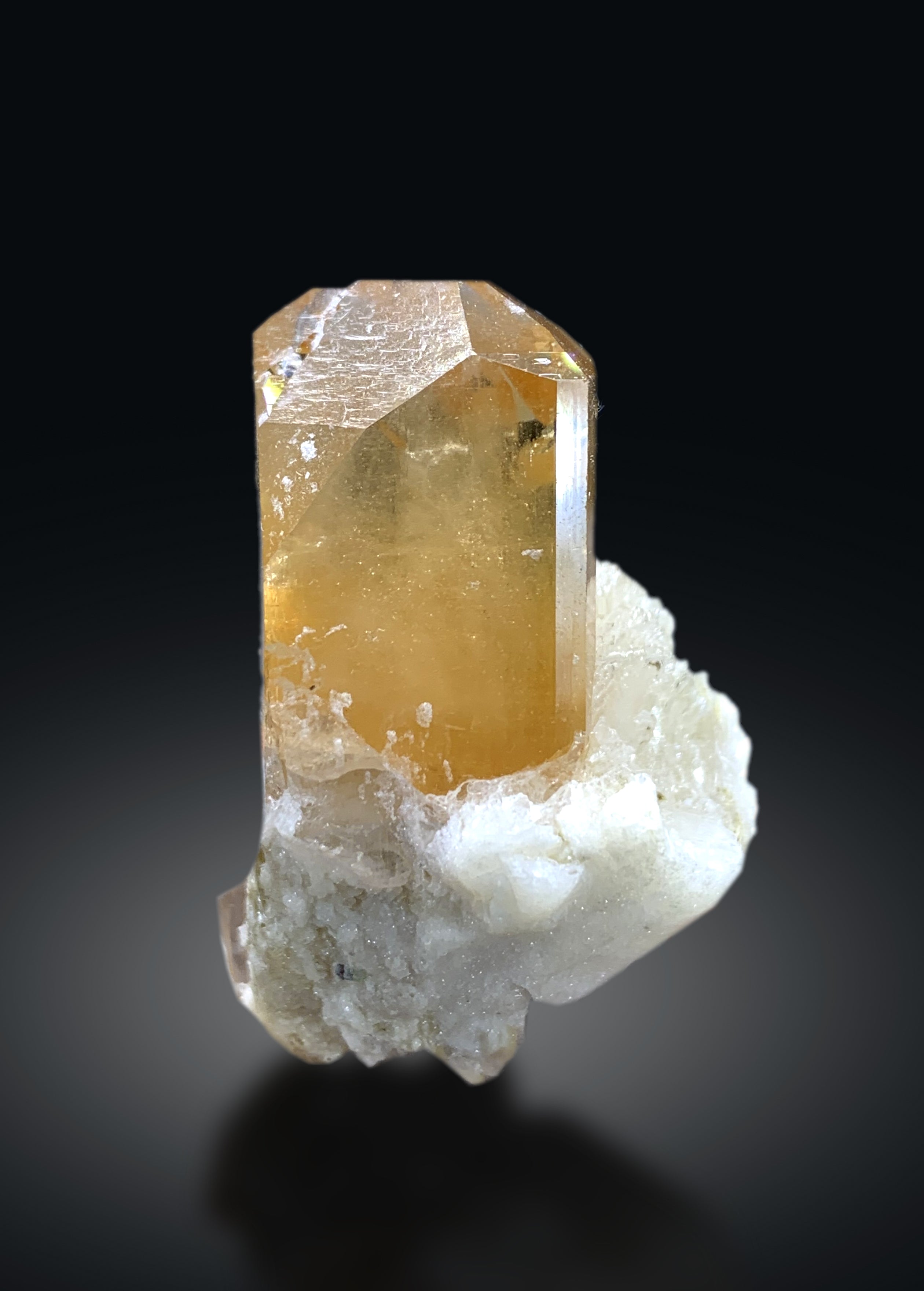 Natural Topaz on Albite from Pakistan - 42 gram