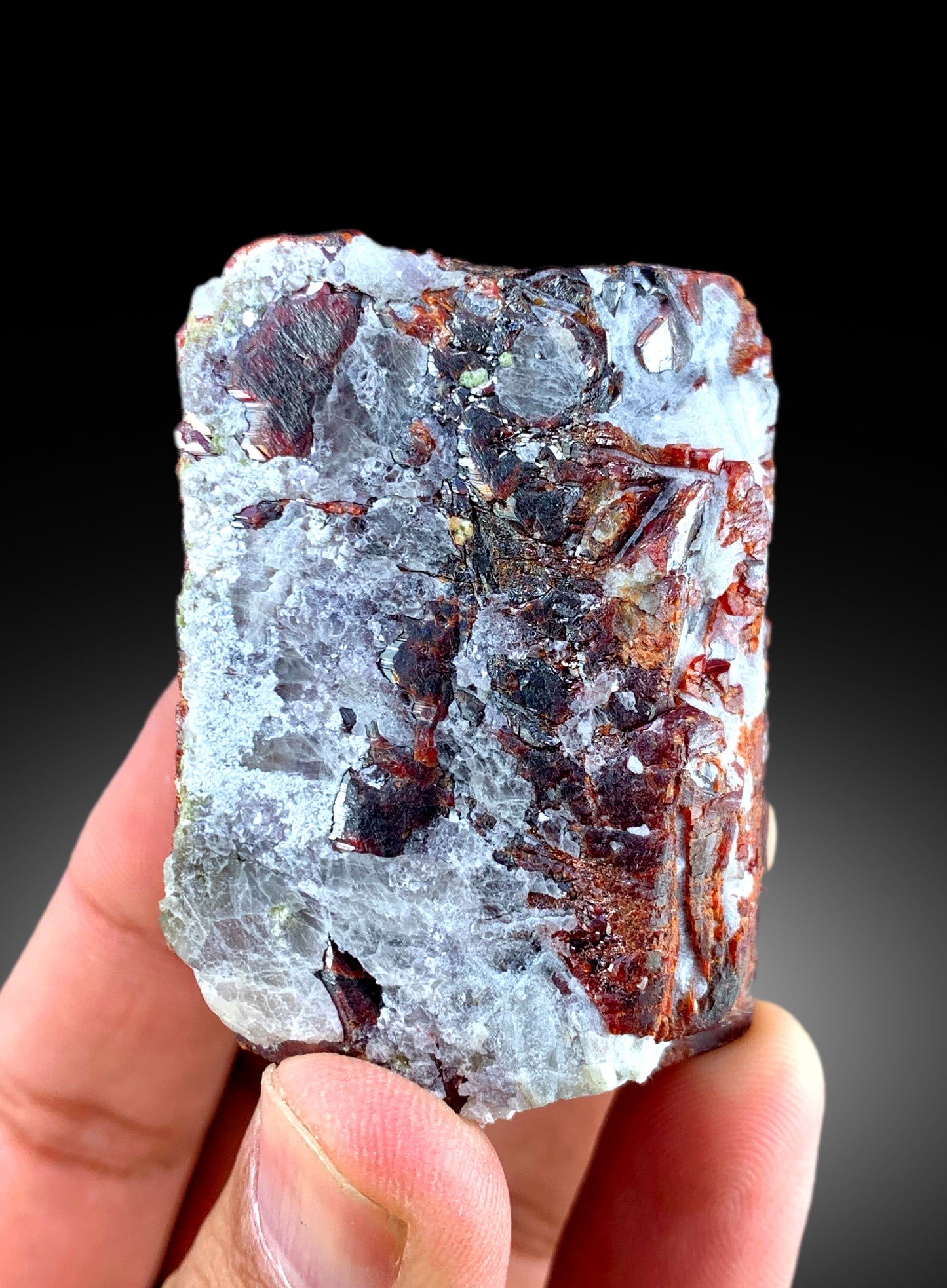 Top Red Color Tantalite Crystal, Mangano Tantalite, Rare Mineral, Crystal Specimen, Tantalite Mineral Specimen - 274 gram