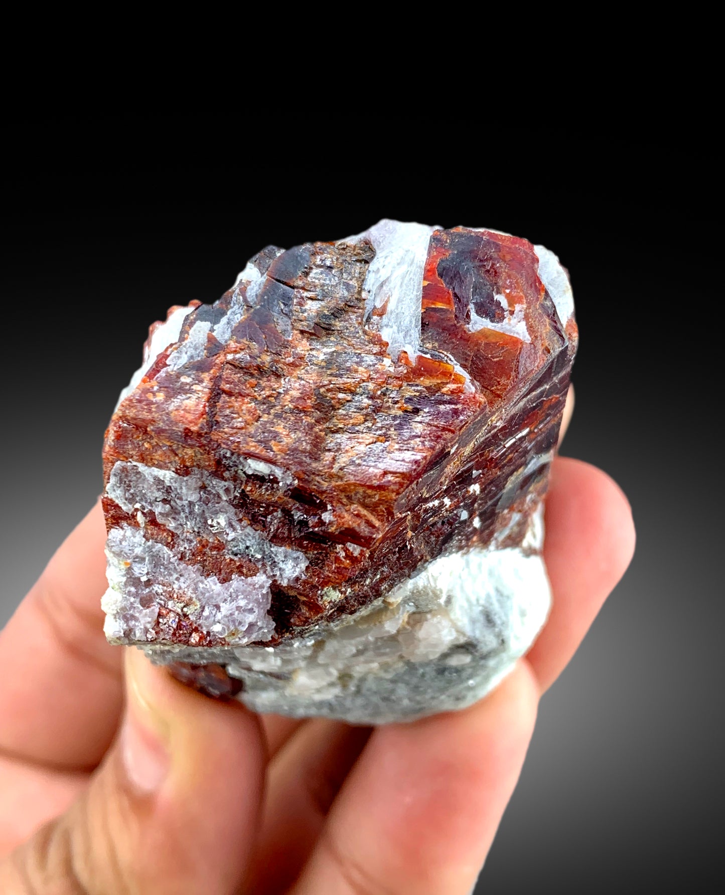 Top Red Color Tantalite Crystal, Mangano Tantalite, Rare Mineral, Crystal Specimen, Tantalite Mineral Specimen - 274 gram
