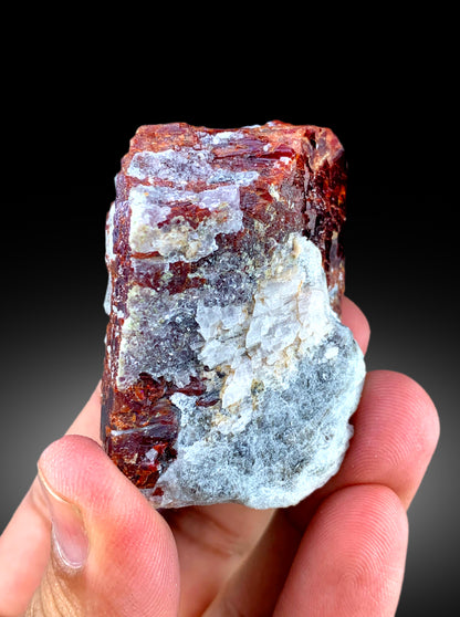 Top Red Color Tantalite Crystal, Mangano Tantalite, Rare Mineral, Crystal Specimen, Tantalite Mineral Specimen - 274 gram