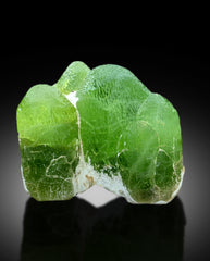 Natural Lush Green Peridot Crystal from Supat Koshistan, Pakistan - 33 gram