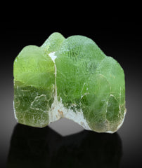 Natural Lush Green Peridot Crystal from Supat Koshistan, Pakistan - 33 gram