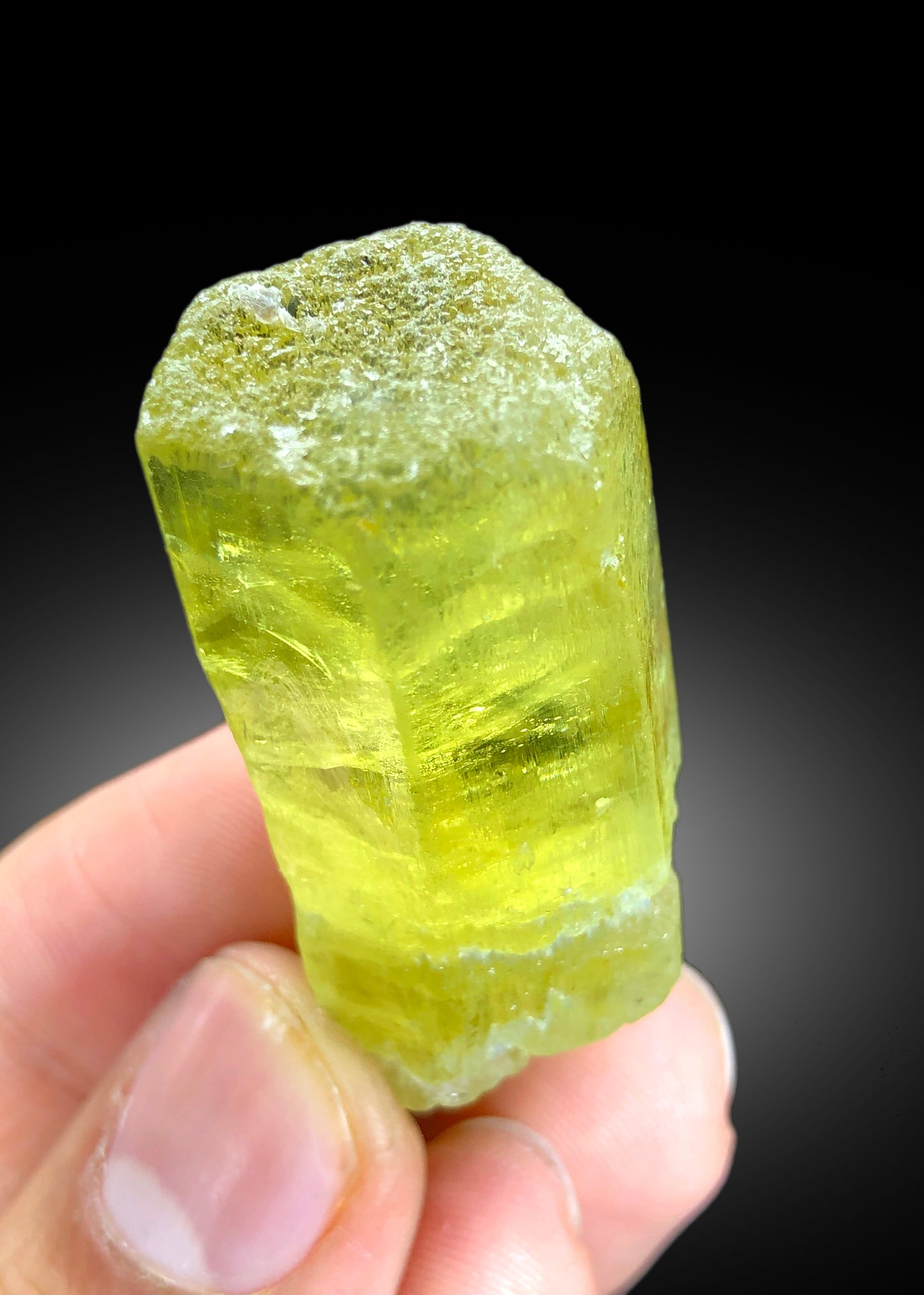 Natural Yellow Color Heliodor, Beryl Crystal, Raw Mineral, Crystal Specimen, Heliodor Crystal from Skardu Pakistan - 27 gram