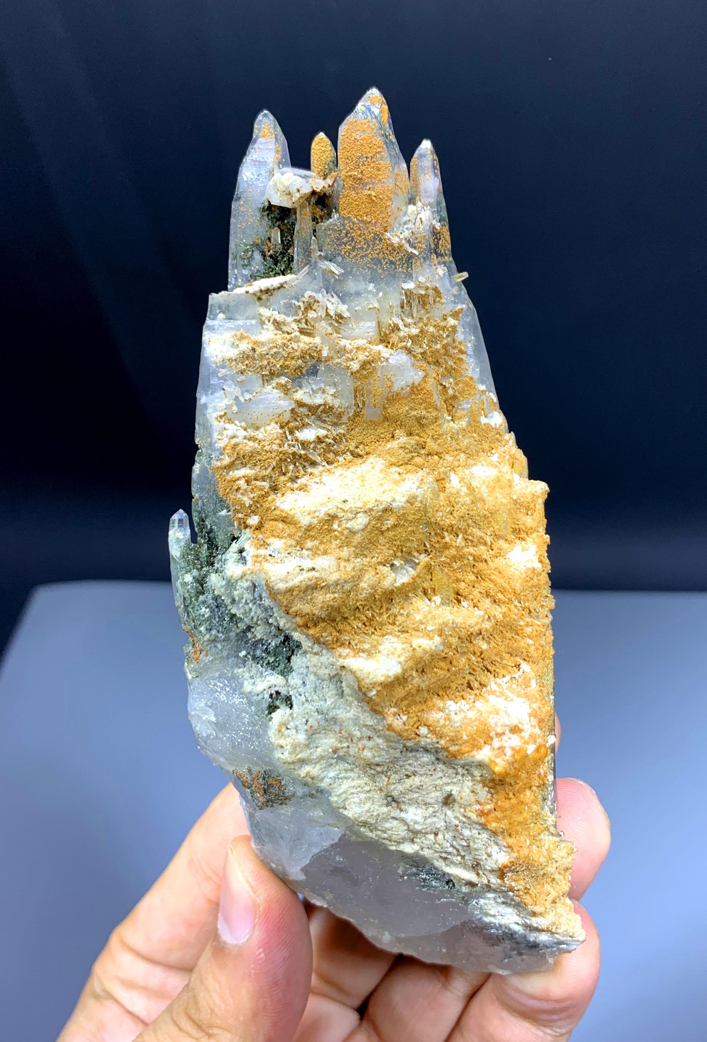 Chlorine Included Quartz Crystal from Pakistan - 288 gram