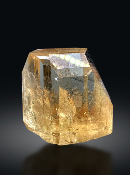 Honey Brown Color Gemmy Topaz Crystal from Pakistan - 76 grams