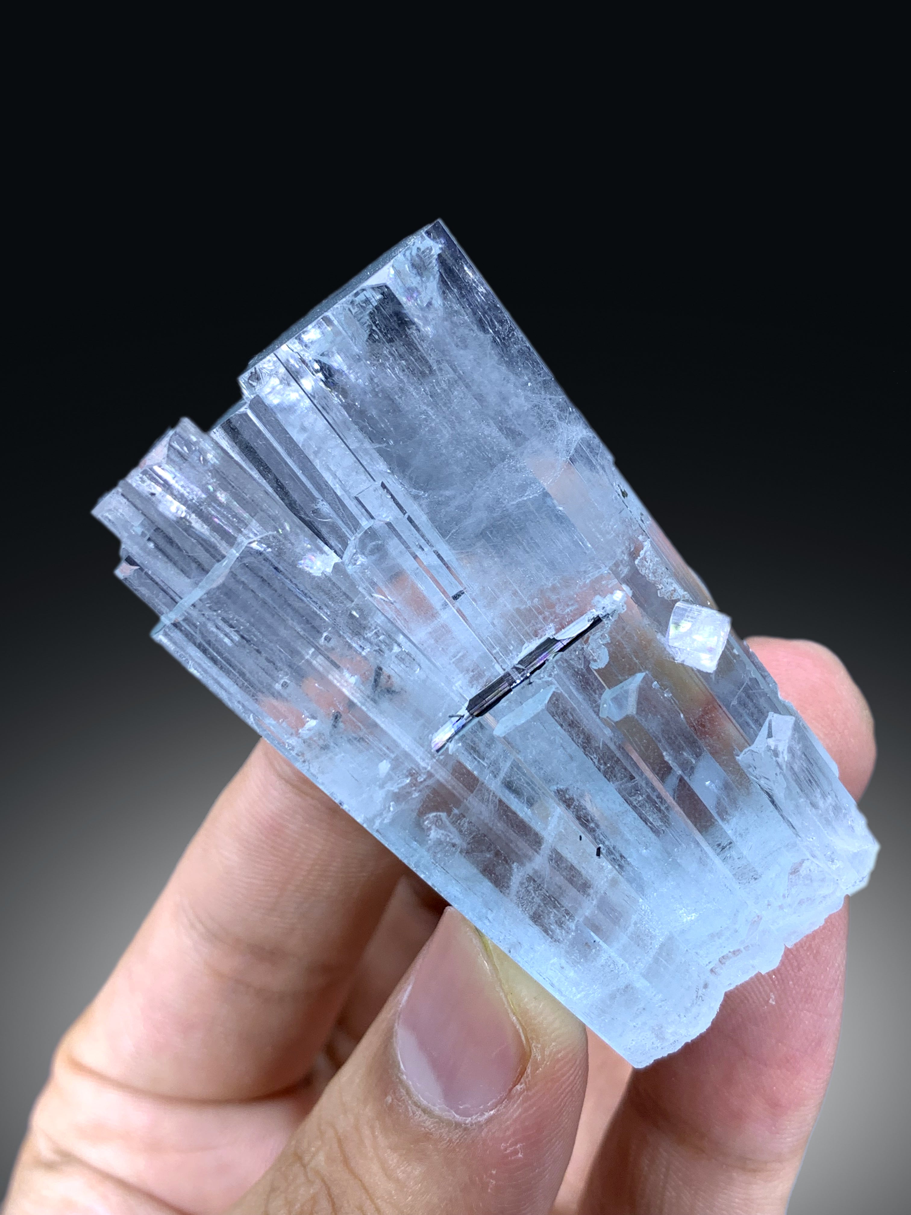 Sky Blue Aquamarine Crystal from Shigar valley Pakistan - 54 grams