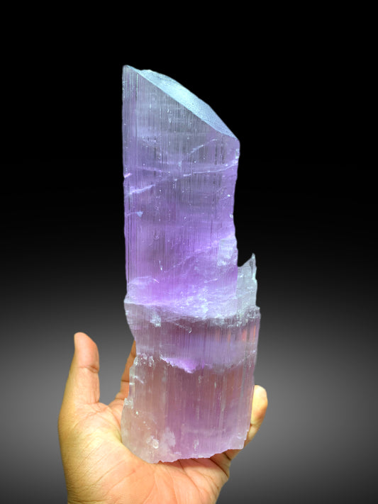Museum Grade Pink Kunzite Crystal from Nuristan, Afghanistan - 1024 gram
