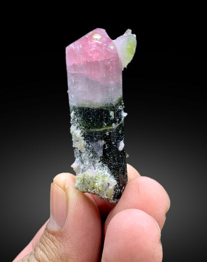 Reserved Bicolor Tourmaline Crystal, Tourmaline Specimen, Watermelon Tourmaline, Tourmaline Gemstone, Tourmaline stone, tourmaline for sale, 27 g