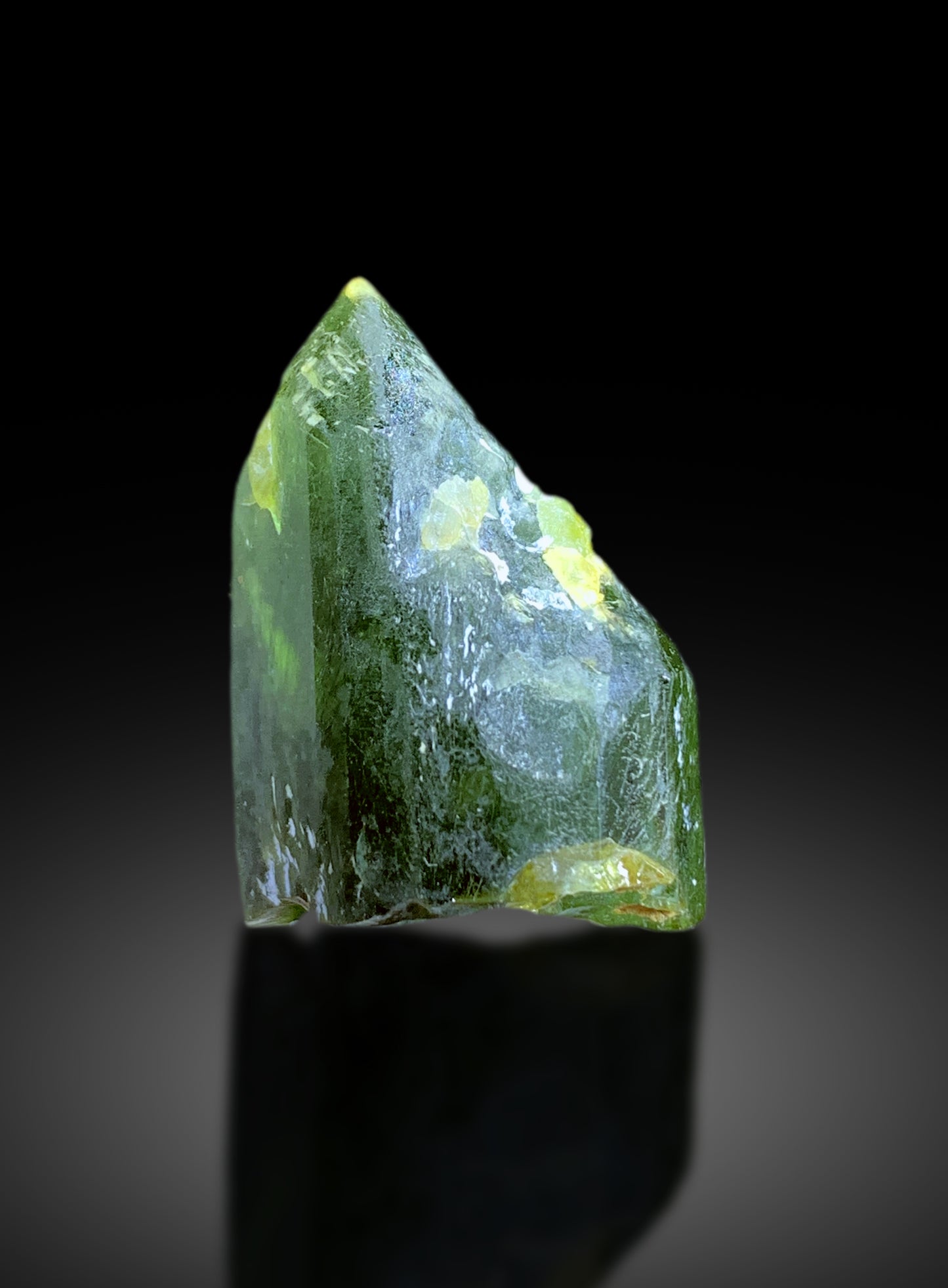 Lush Green Peridot Crystal from Supat valley Pakistan - 33 gram