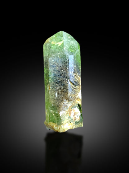 Green Peridot Crystal from Supat valley Kohistan, Pakistan - 14 gram