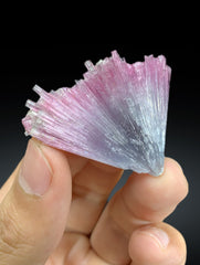 Cotton Candy Bicolor Tourmaline Cluster from Afghanistan - 15 gram