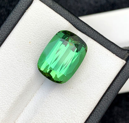 Cusshion Cut Mint Green Tourmaline Gemstone, Loose Gemstone, Tourmaline Ring, Gemstone Jewelry, Afghan Tourmaline - 10.95 CT