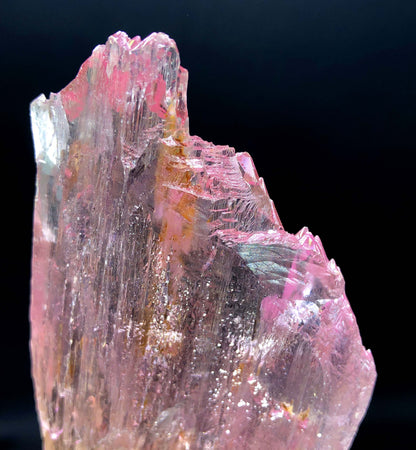Natural Pink Color Kunzite with Complex Mountain Shape Terminations, Raw Kunzite, Kunzite Stone, Kunzite Specimen - 150 gram