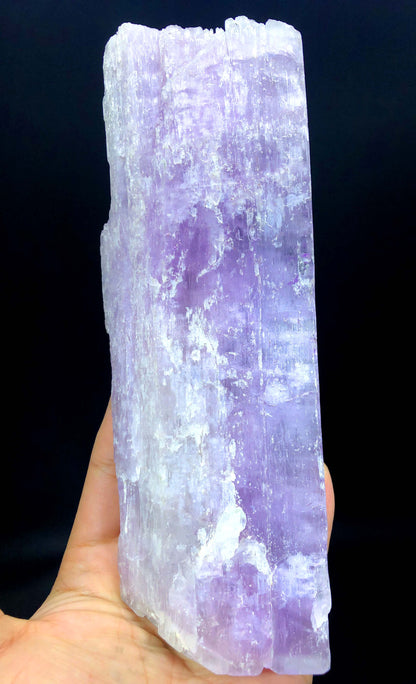 Natural Purple Pink Color Kunzite Crystal, Raw Mineral, Kunzite Specimen, Kunzite from Afghanistan - 652 gram