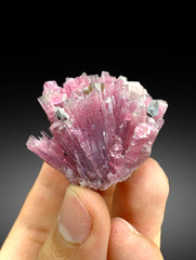 Cotton Candy Bicolor Tourmaline Cluster from Afghanistan - 38 gram