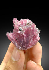 Cotton Candy Bicolor Tourmaline Cluster from Afghanistan - 38 gram