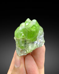 Lush Green Peridot Crystal from Supat valley Kohistan Pakistan - 62 gram