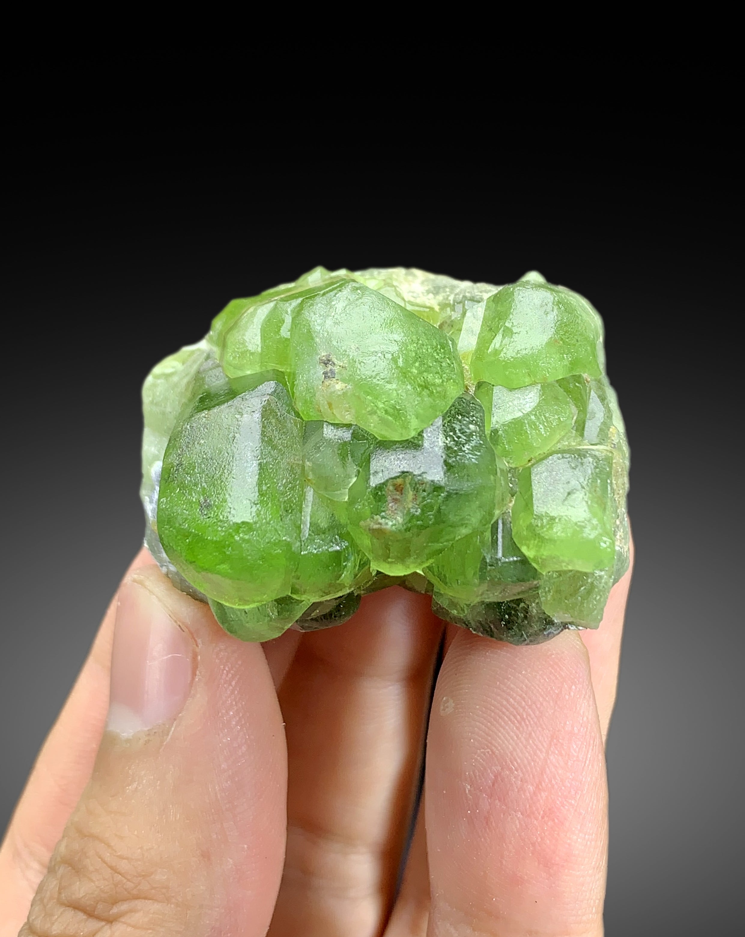 Lush Green Peridot Crystal from Supat valley Kohistan Pakistan - 62 gram