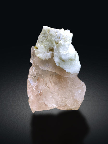 Etched Pink Morganite on Albite from Afghanistan - 230 grans