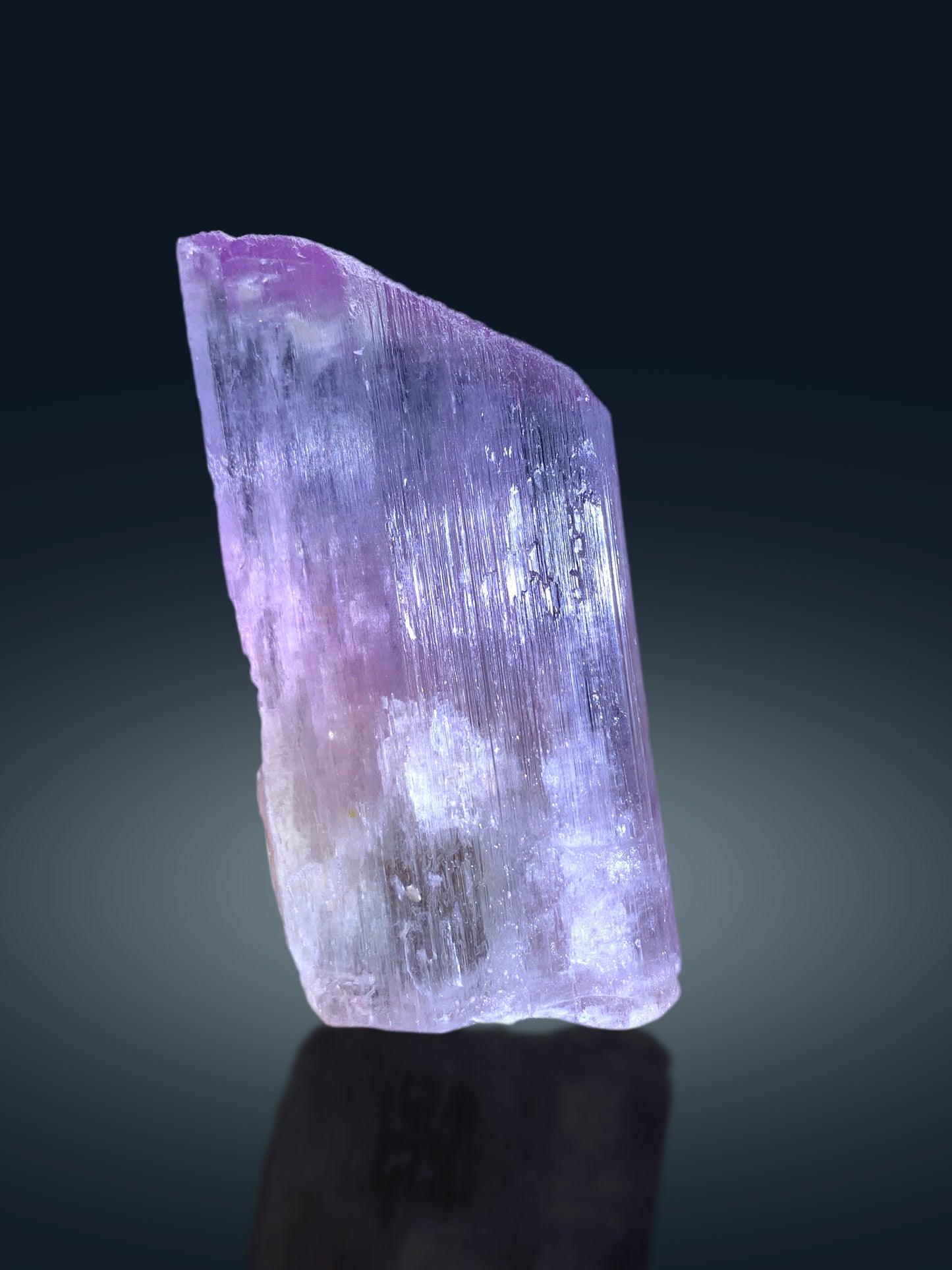 Natural Purple Pink Kunzite Crystal from Afghanistan - 166 gram