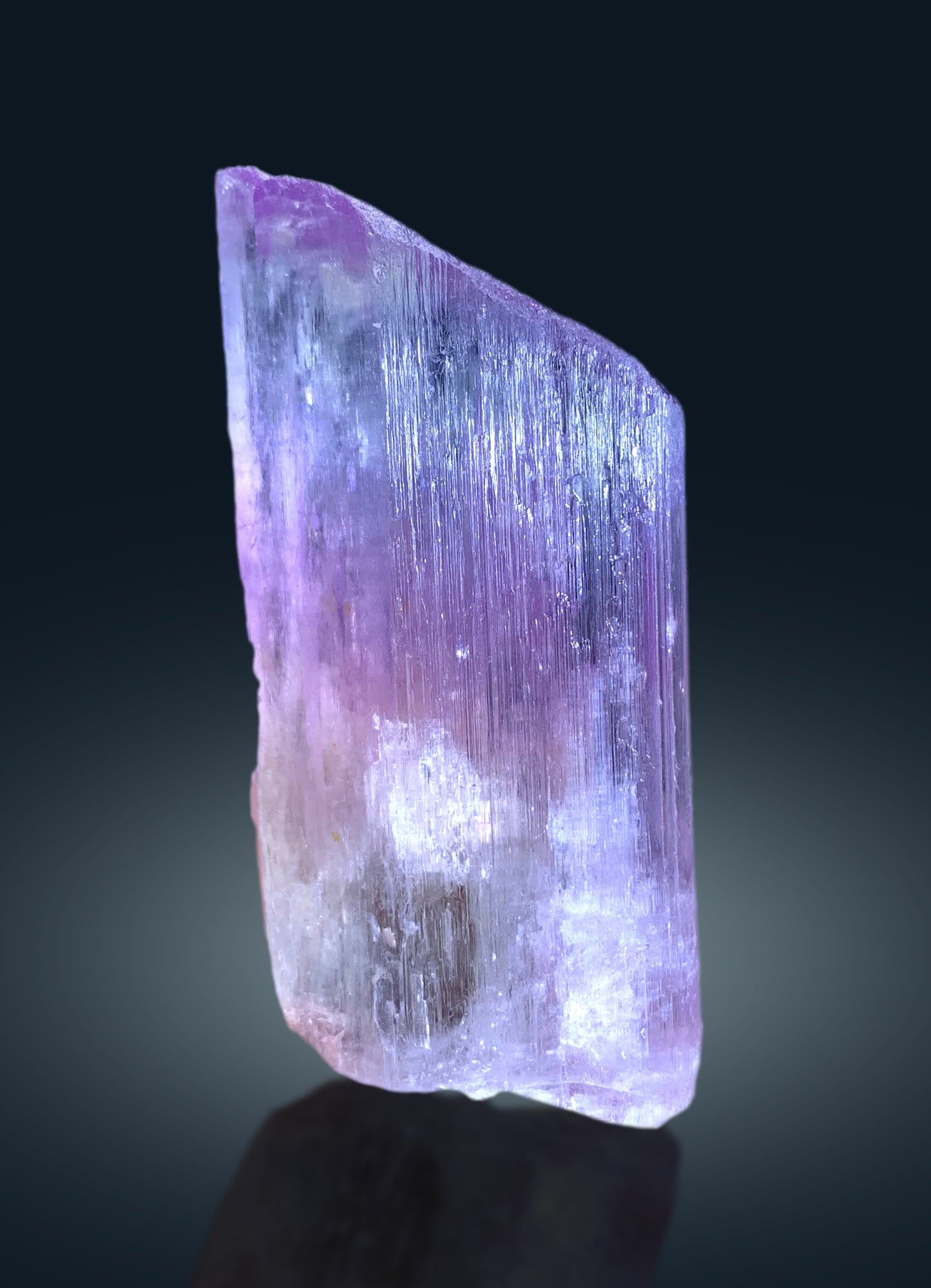 Natural Purple Pink Kunzite Crystal from Afghanistan - 166 gram