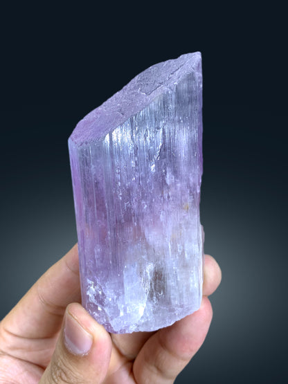 Natural Purple Pink Kunzite Crystal from Afghanistan - 166 gram