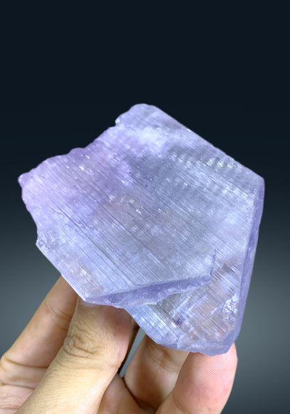 v Shape Terminated Purple Pink Kunzite Crystal from Afghanistan - 197 gram v Shape Terminated Purple Pink Kunzite Crystal from Afghanistan - 197 gram