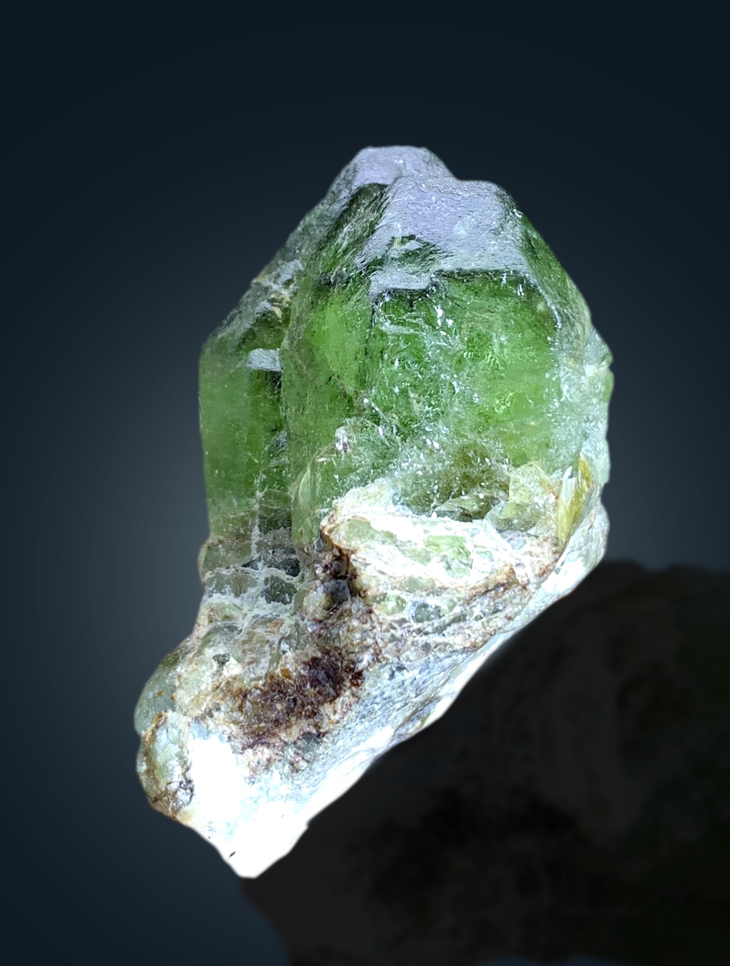 Lush Green Peridot Specimen from Supat valley Pakistan - 62 gram