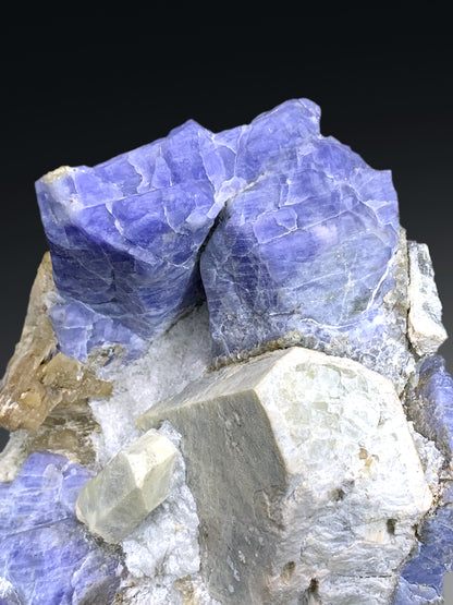 Fluorescent Purple Hackmanite with Winchite Specimen from Badakhshan Afghanistan - 4.8 Kg