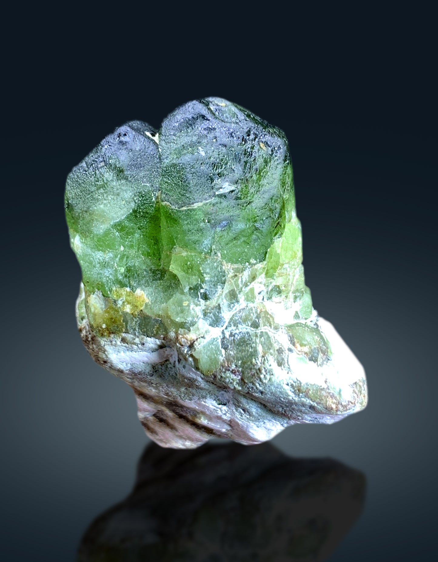 Lush Green Peridot Specimen from Supat valley Pakistan - 62 gram