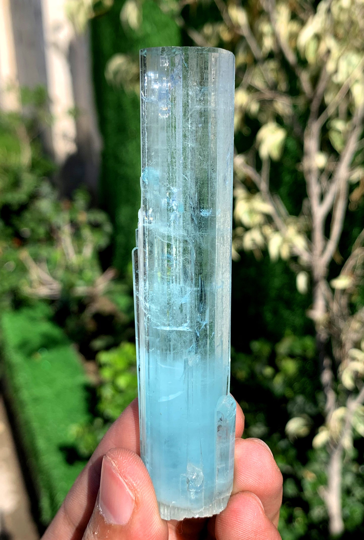 Sky Blue Aquamarine Crystal from Shigar valley Pakistan - 64 grams