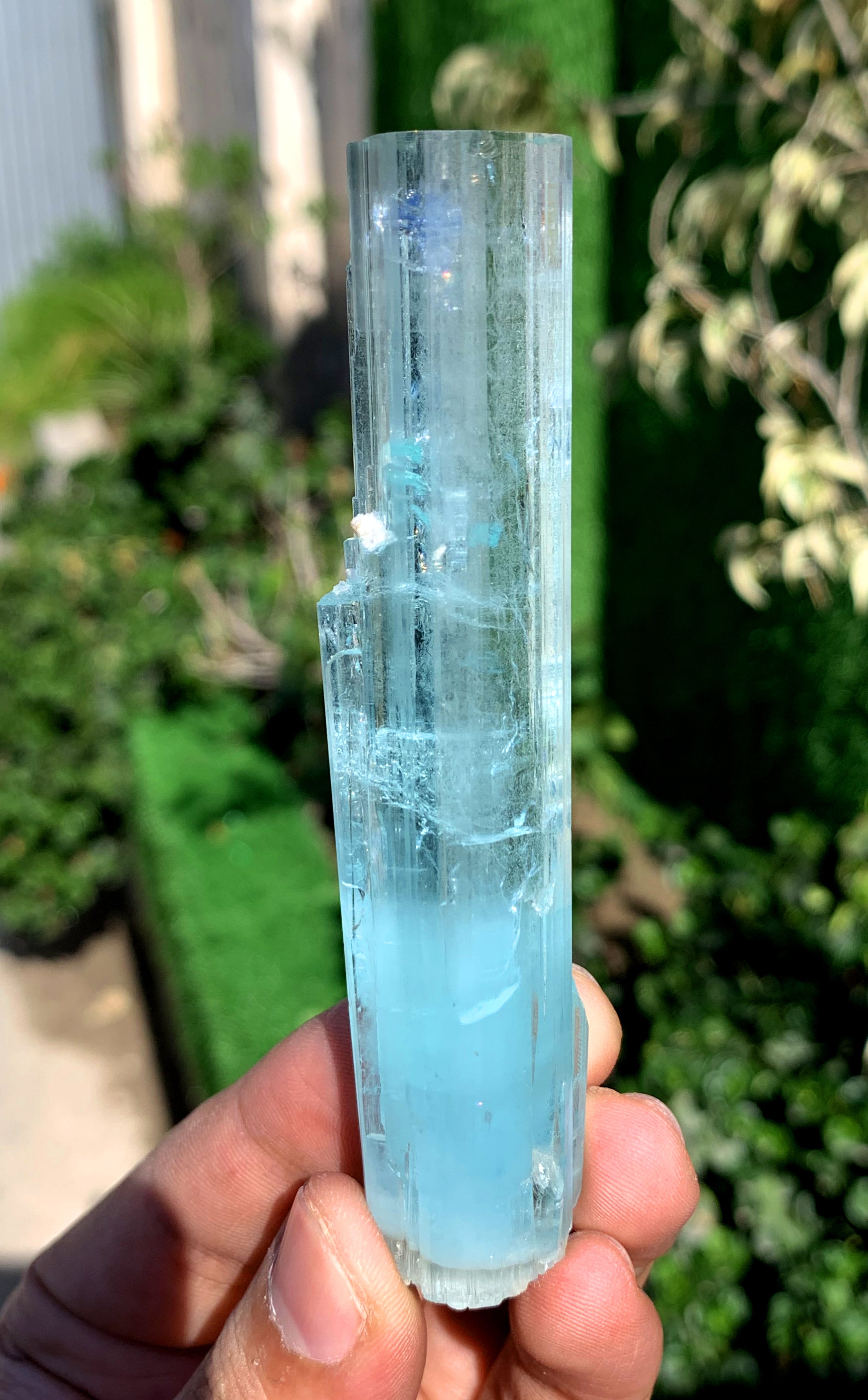 Sky Blue Aquamarine Crystal from Shigar valley Pakistan - 64 grams