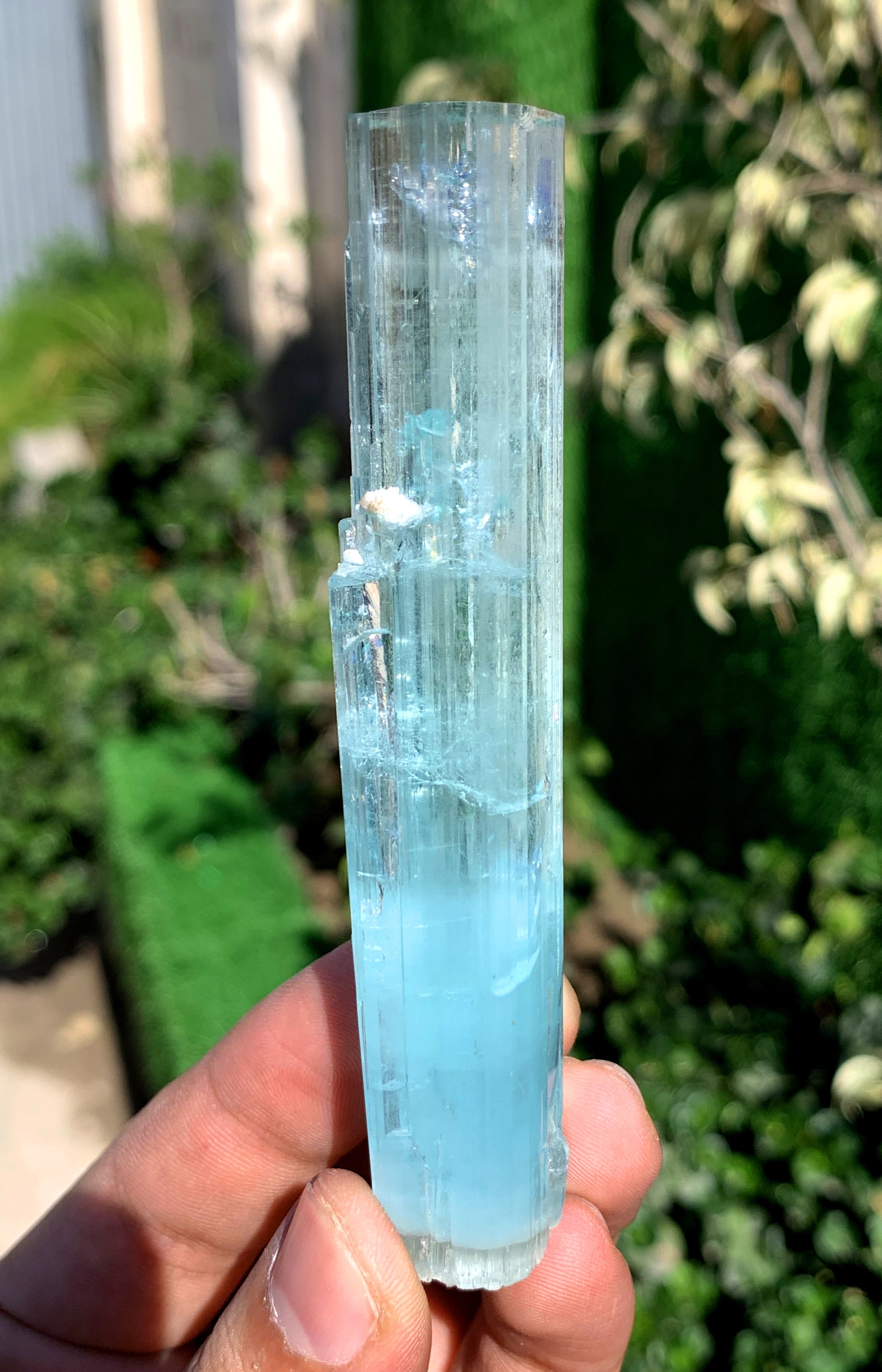 Sky Blue Aquamarine Crystal from Shigar valley Pakistan - 64 grams