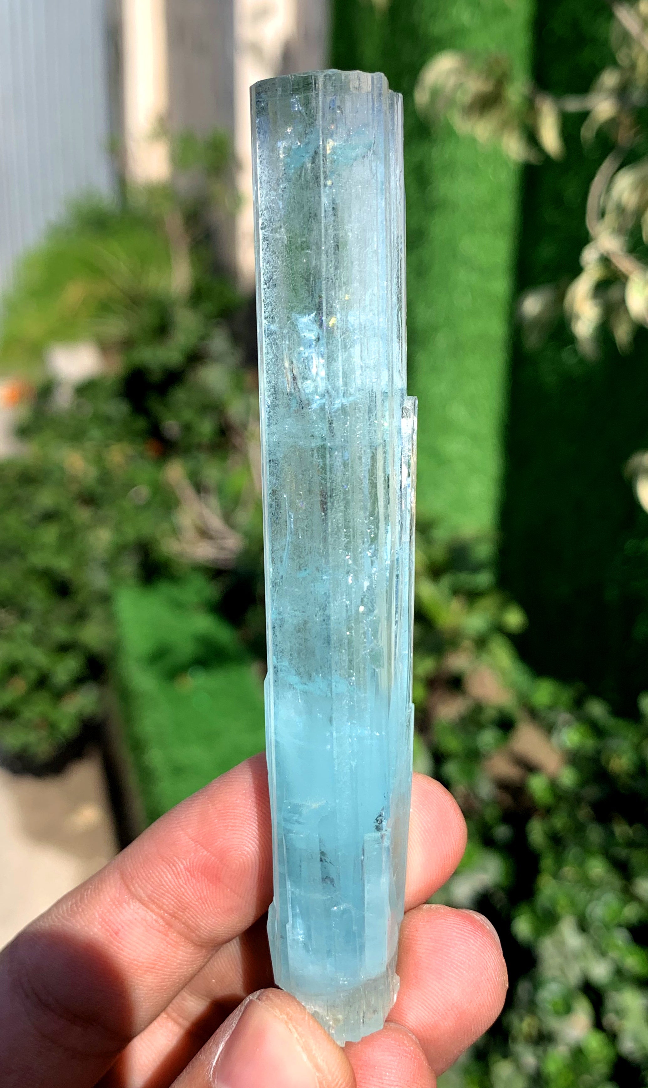 Sky Blue Aquamarine Crystal from Shigar valley Pakistan - 64 grams