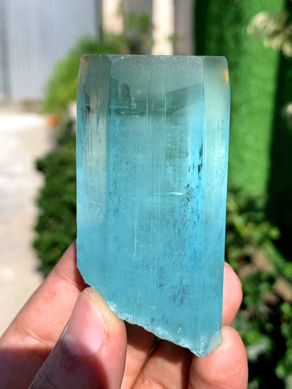 Sky Blue Aquamarine Crystal from Shigar valley Pakistan - 152 grams