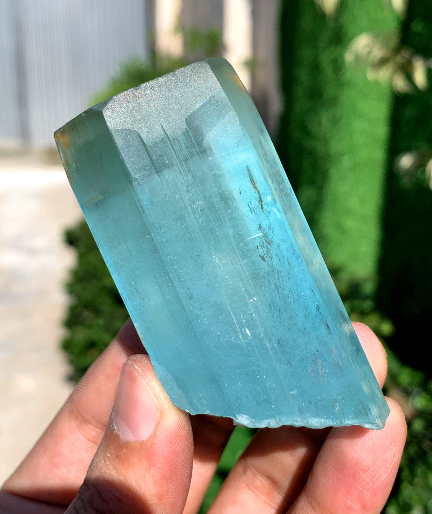 Sky Blue Aquamarine Crystal from Shigar valley Pakistan - 152 grams