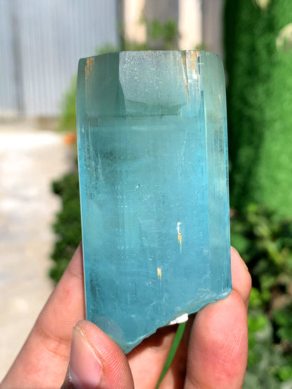 Sky Blue Aquamarine Crystal from Shigar valley Pakistan - 152 grams