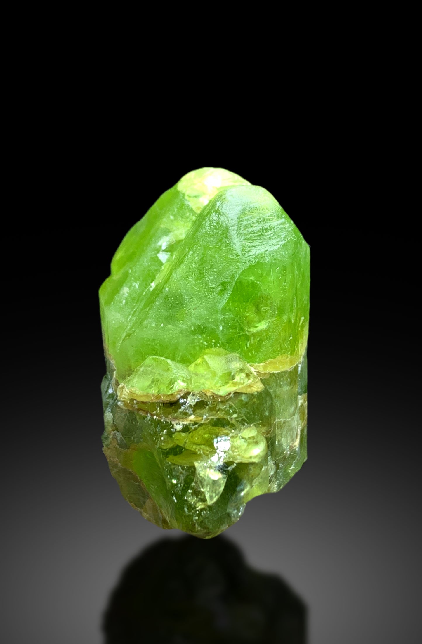 Lush Green Peridot Crystal from Supat valley Kohistan, Pakistan - 25 gram