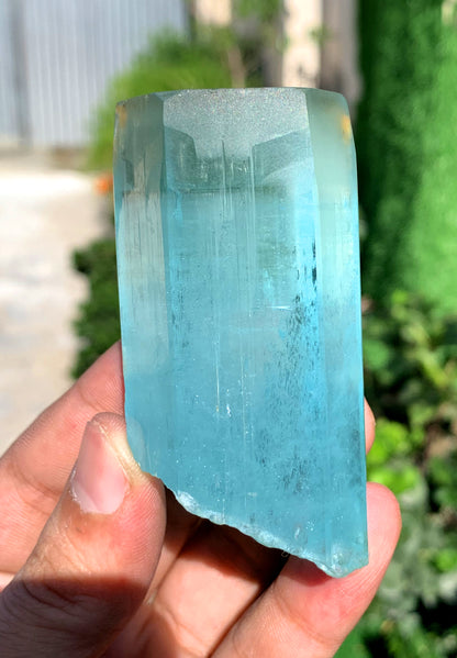 Sky Blue Aquamarine Crystal from Shigar valley Pakistan - 152 grams