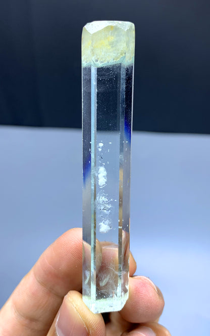 Transparent Blue Aquamarine Crystal from Shigar valley Pakistan - 23 grams