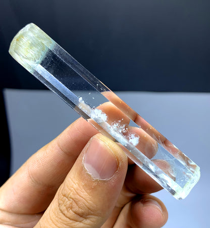 Transparent Blue Aquamarine Crystal from Shigar valley Pakistan - 23 grams