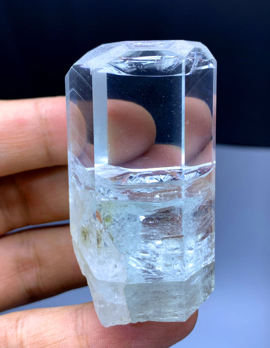 Gem Grade Aquamarine Crystal from Shigar valley Pakistan - 95 grams