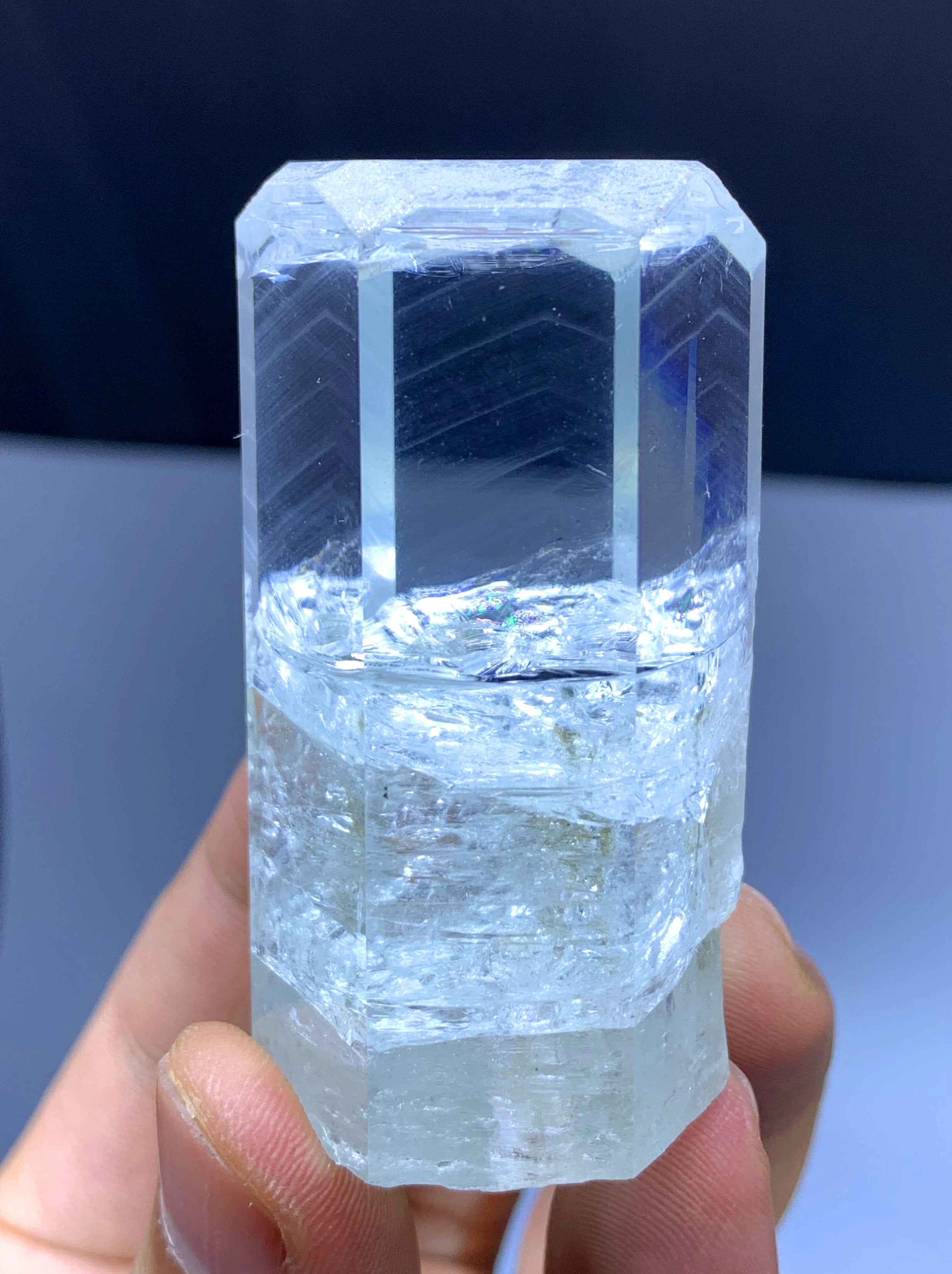Gem Grade Aquamarine Crystal from Shigar valley Pakistan - 95 grams