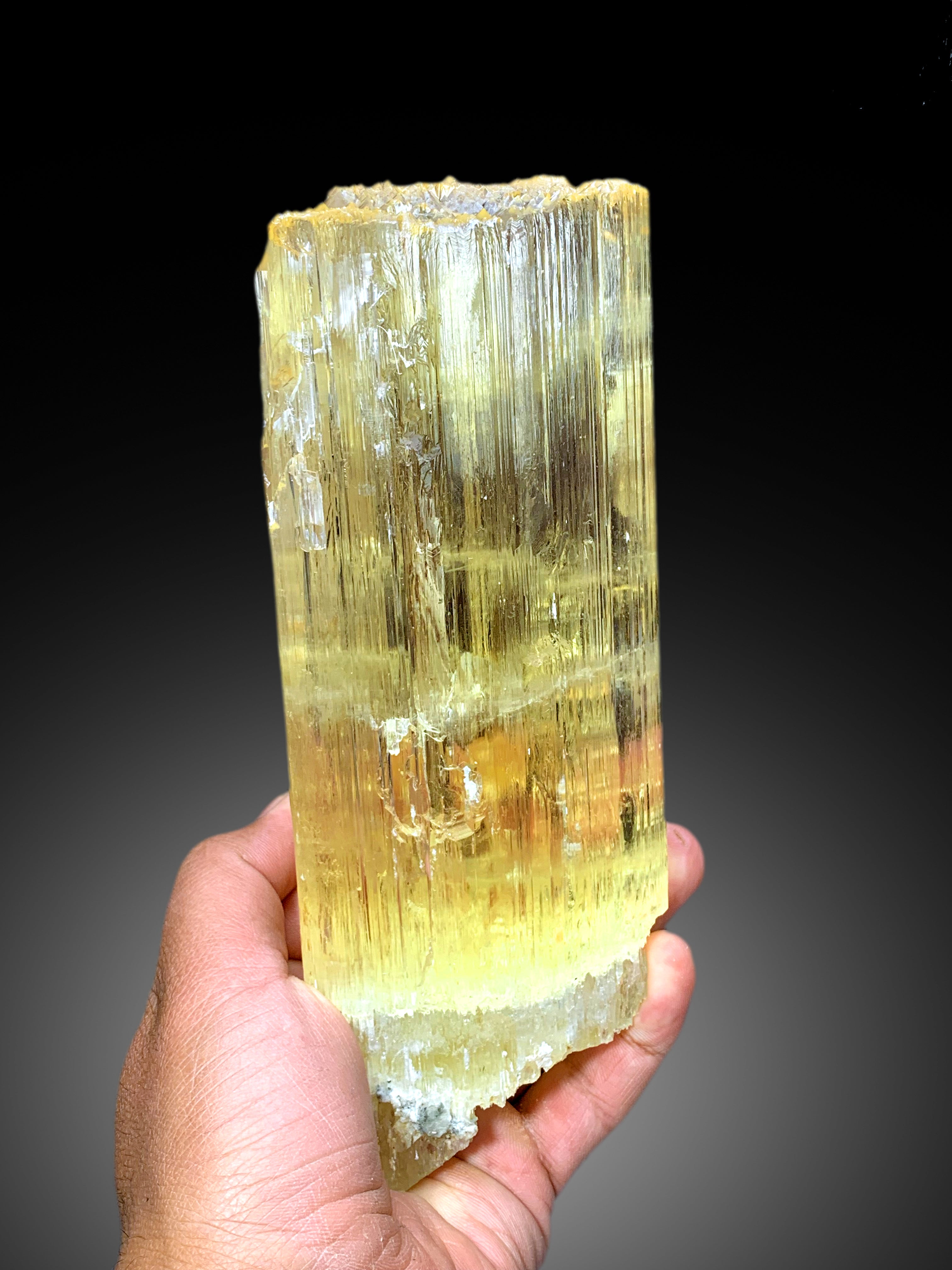 Exquisite Spodumene var Triphane with Etched Terminations Kunzite Crystal, Kunzite Specimen, Afghan Kunzite - 1374 gram