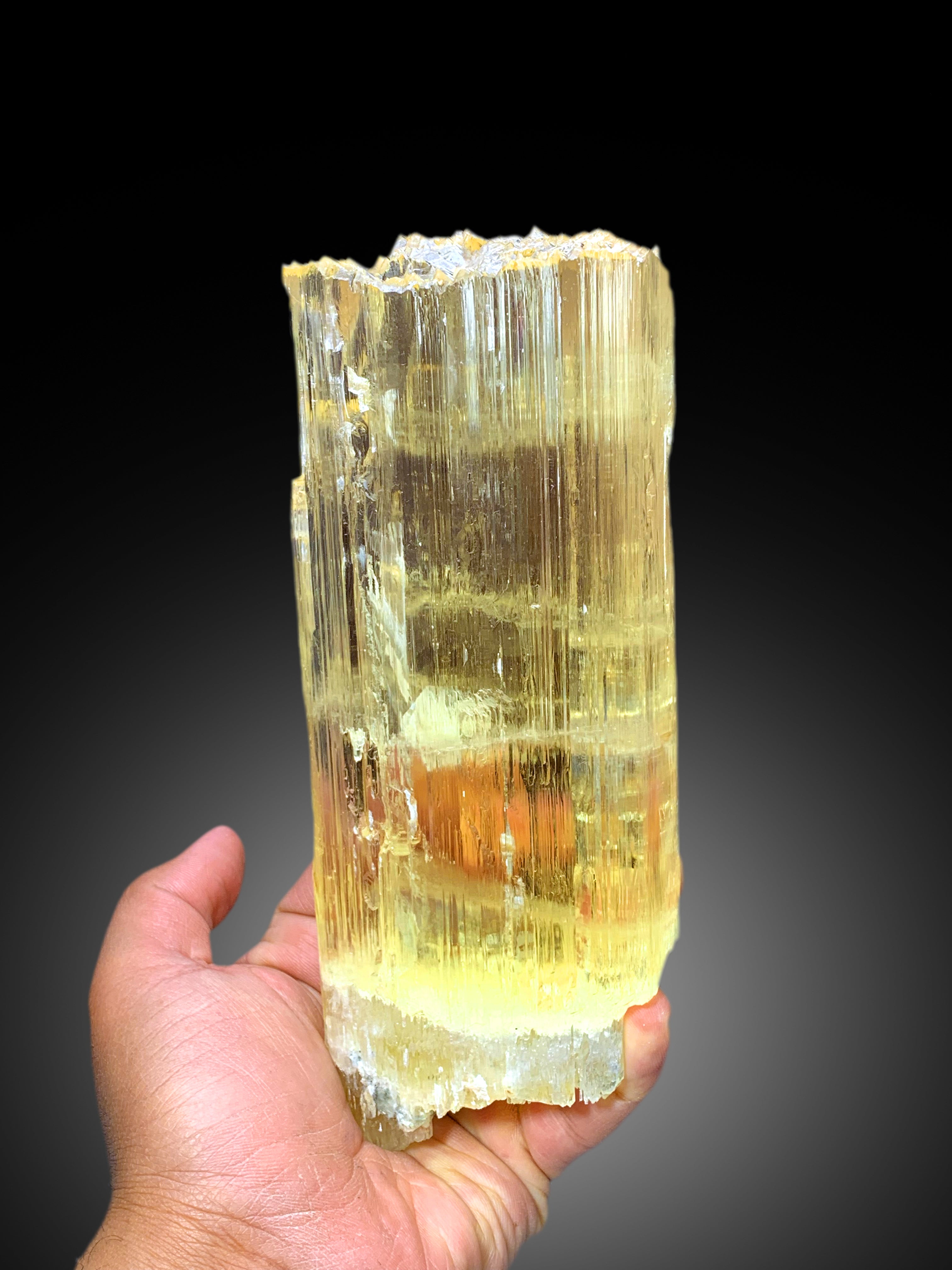 Exquisite Spodumene var Triphane with Etched Terminations Kunzite Crystal, Kunzite Specimen, Afghan Kunzite - 1374 gram