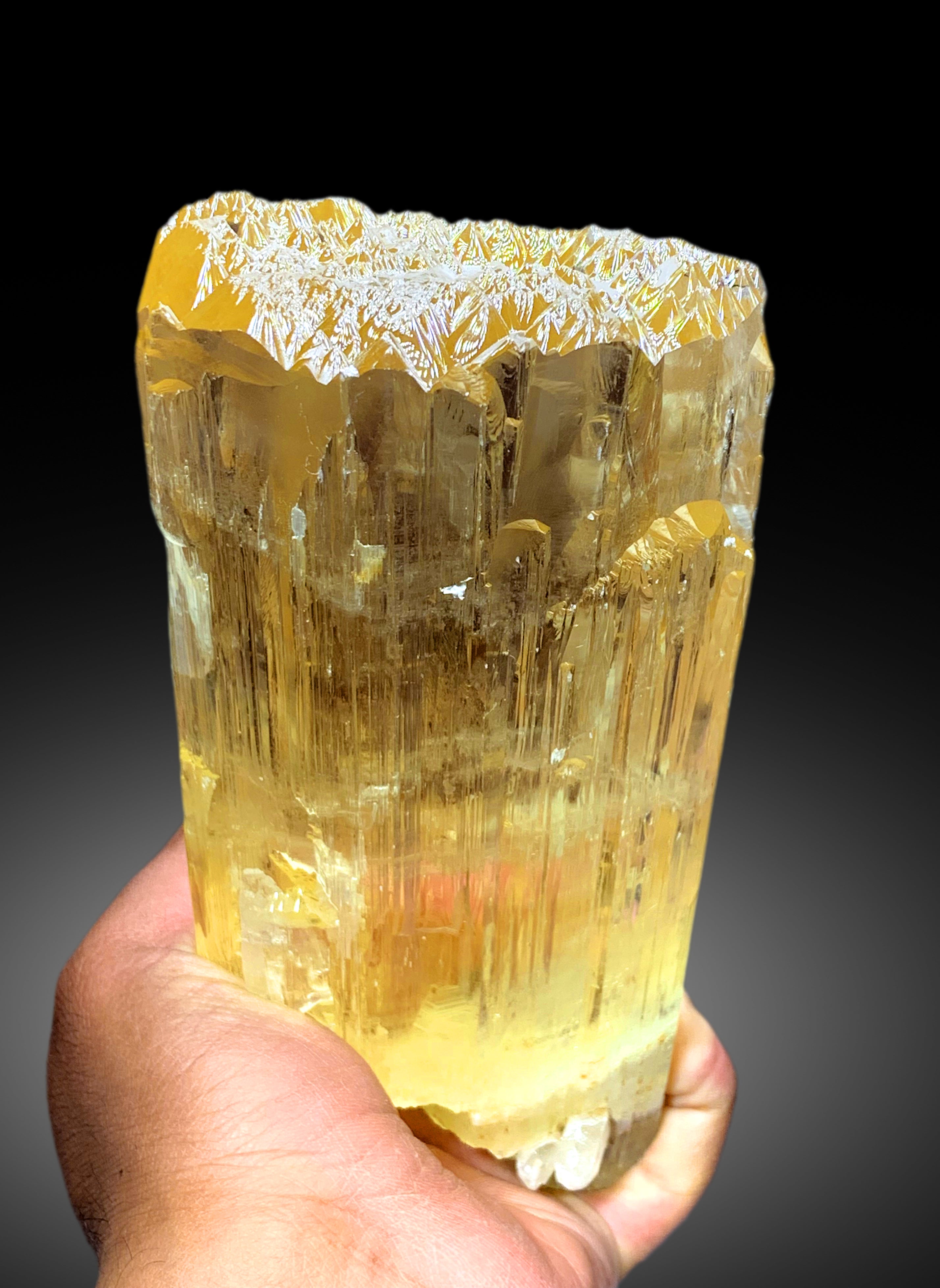 Exquisite Spodumene var Triphane with Etched Terminations Kunzite Crystal, Kunzite Specimen, Afghan Kunzite - 1374 gram